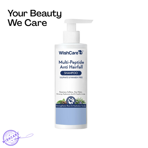 WishCare Multi-Peptide Anti Hairfall Shampoo | 250ml