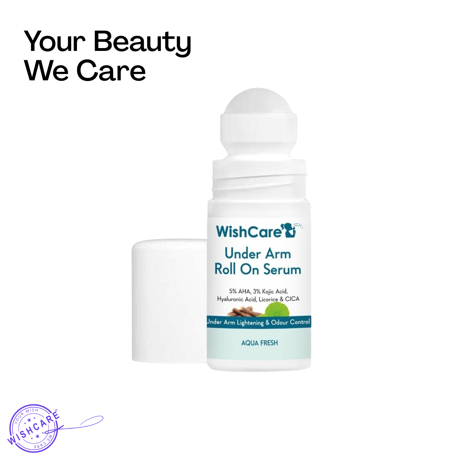 WishCare Under Arm Roll On Serum | 50ml