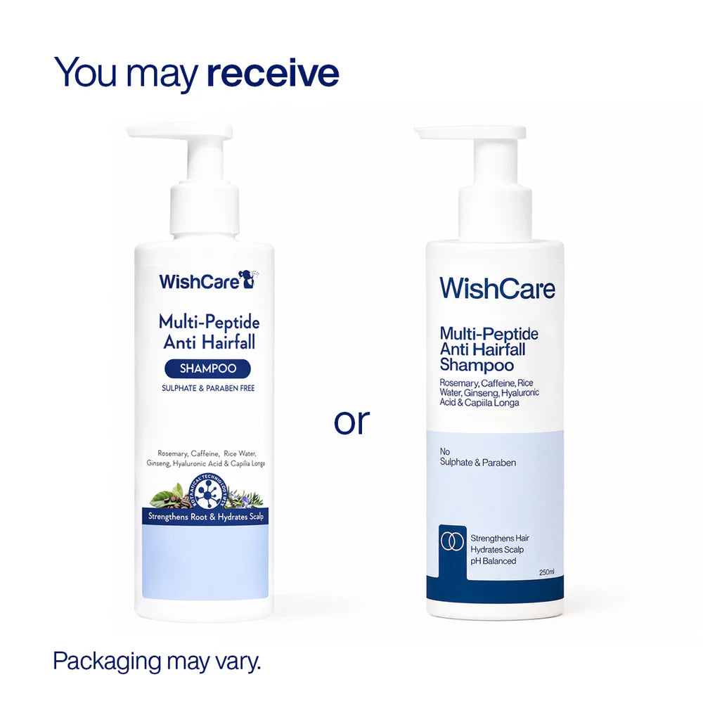 WishCare Multi-Peptide Anti Hairfall Shampoo