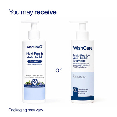 WishCare Multi-Peptide Anti Hairfall Shampoo