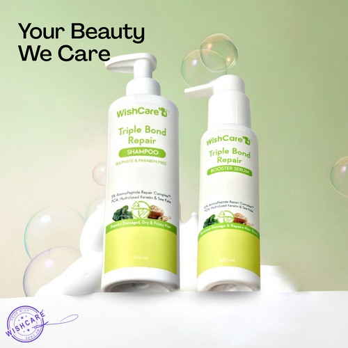 WishCare Anti-Frizz Triple Bond Repair Hair Duo