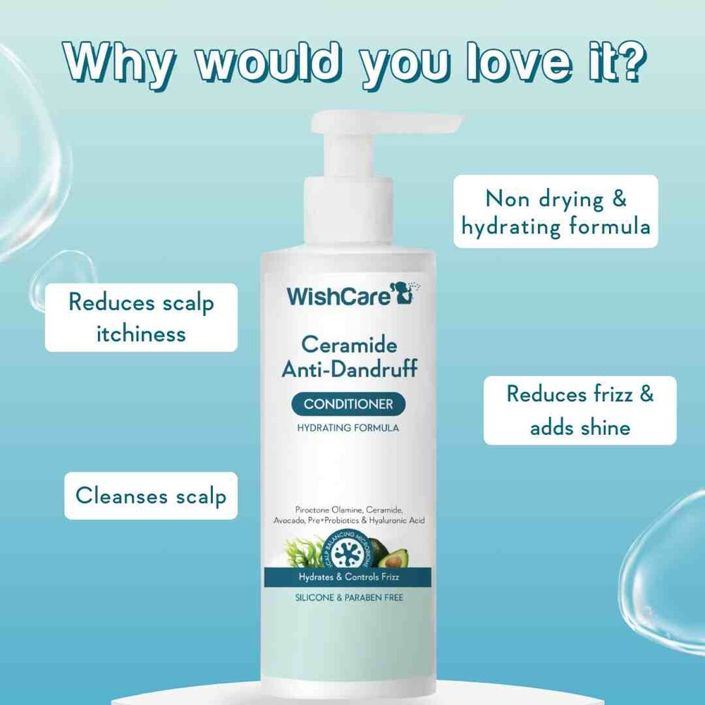 WishCare Ceramide Anti-Dandruff Conditioner | 200ml