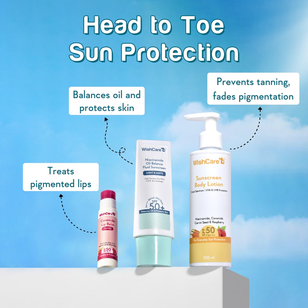 WishCare Sunscreen Duo For Face & Lips