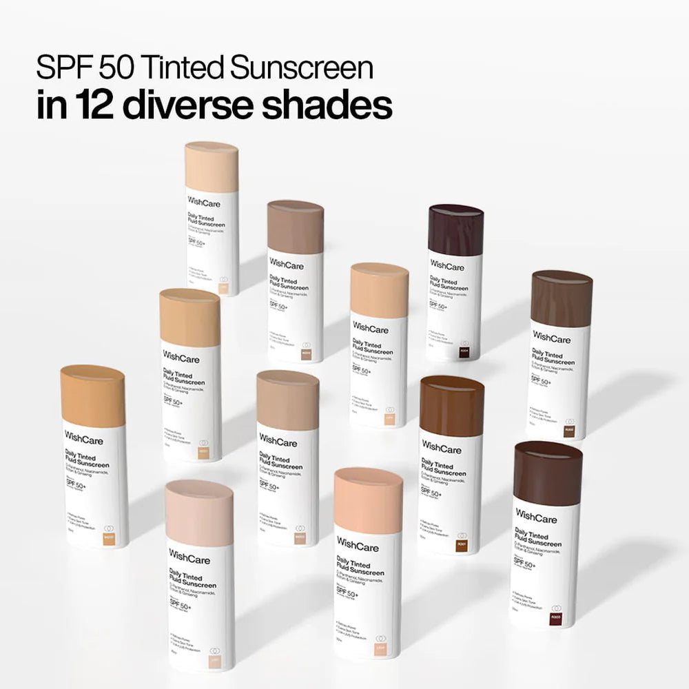 WishCare Daily Tinted Fluid Sunscreen (M201)