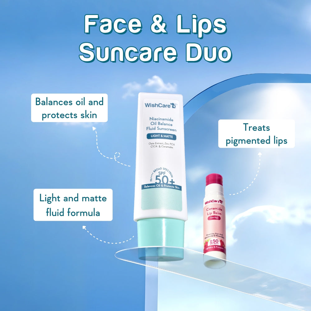 WishCare Sunscreen Duo For Face & Lips