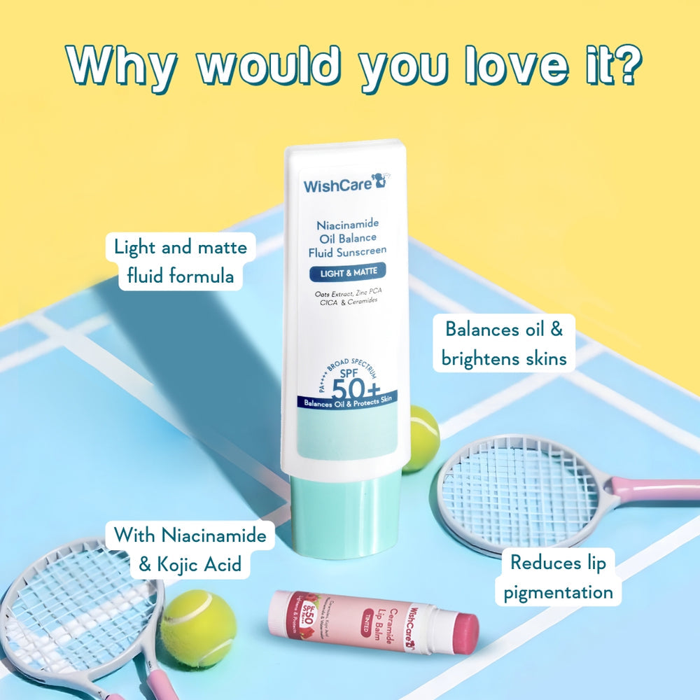 WishCare Sunscreen Duo For Face & Lips