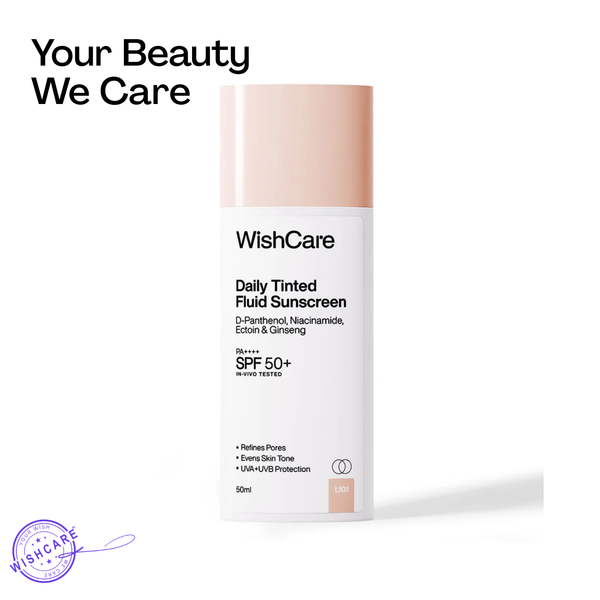 WishCare Daily Tinted Fluid Sunscreen (L101)