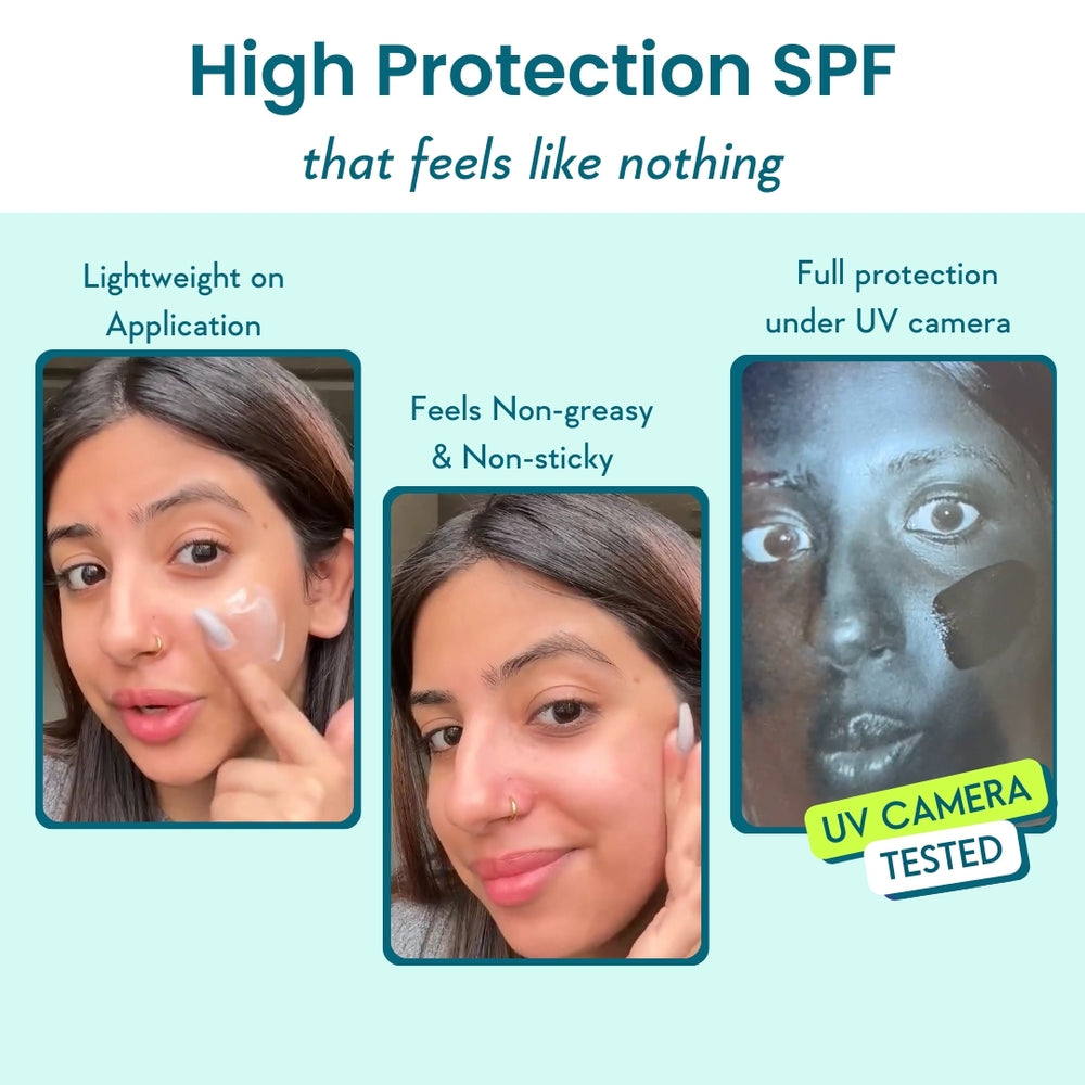 WishCare Niacinamide Oil Balance Fluid Sunscreen | SPF50 PA++++