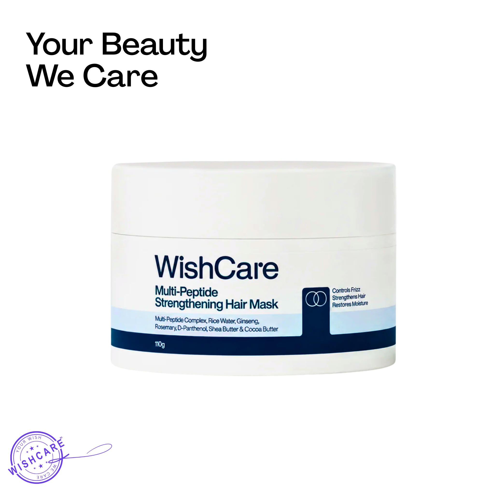 WishCare Multi-Peptide Strengthening Hair Mask