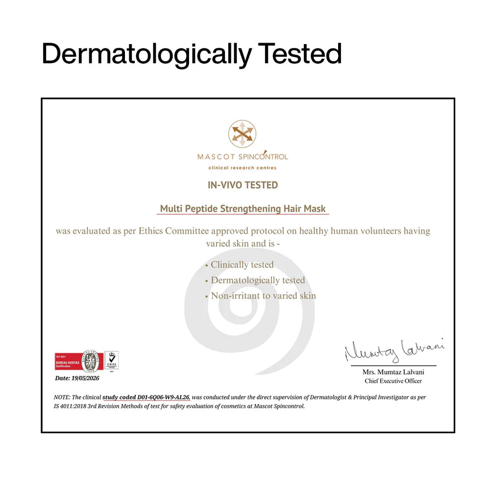WishCare Multi-Peptide Strengthening Hair Mask