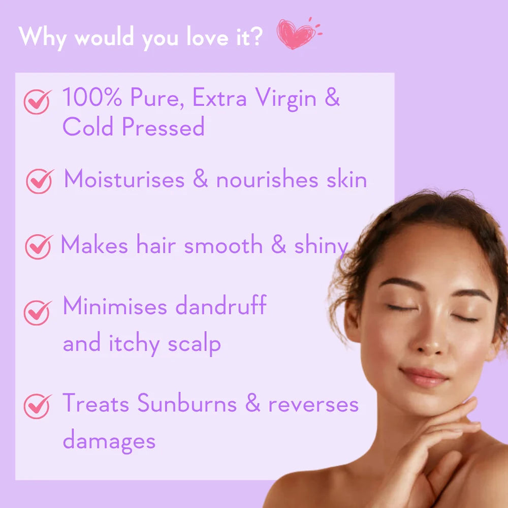 WishCare Cold Pressed Jojoba Oil - 100ml