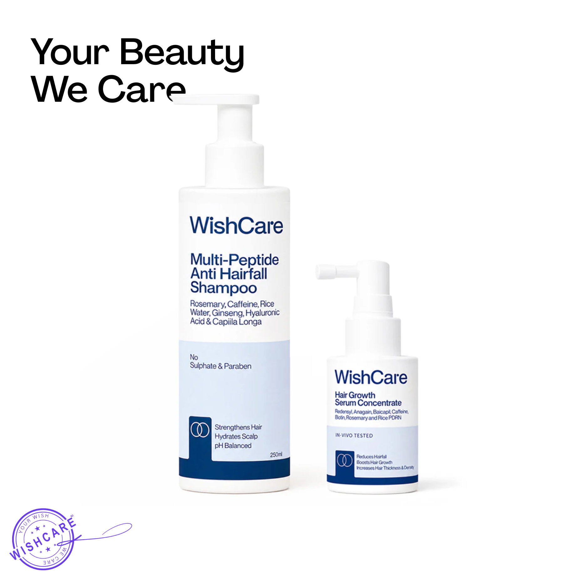 WishCare Hair Growth & Anti Hairfall Duo