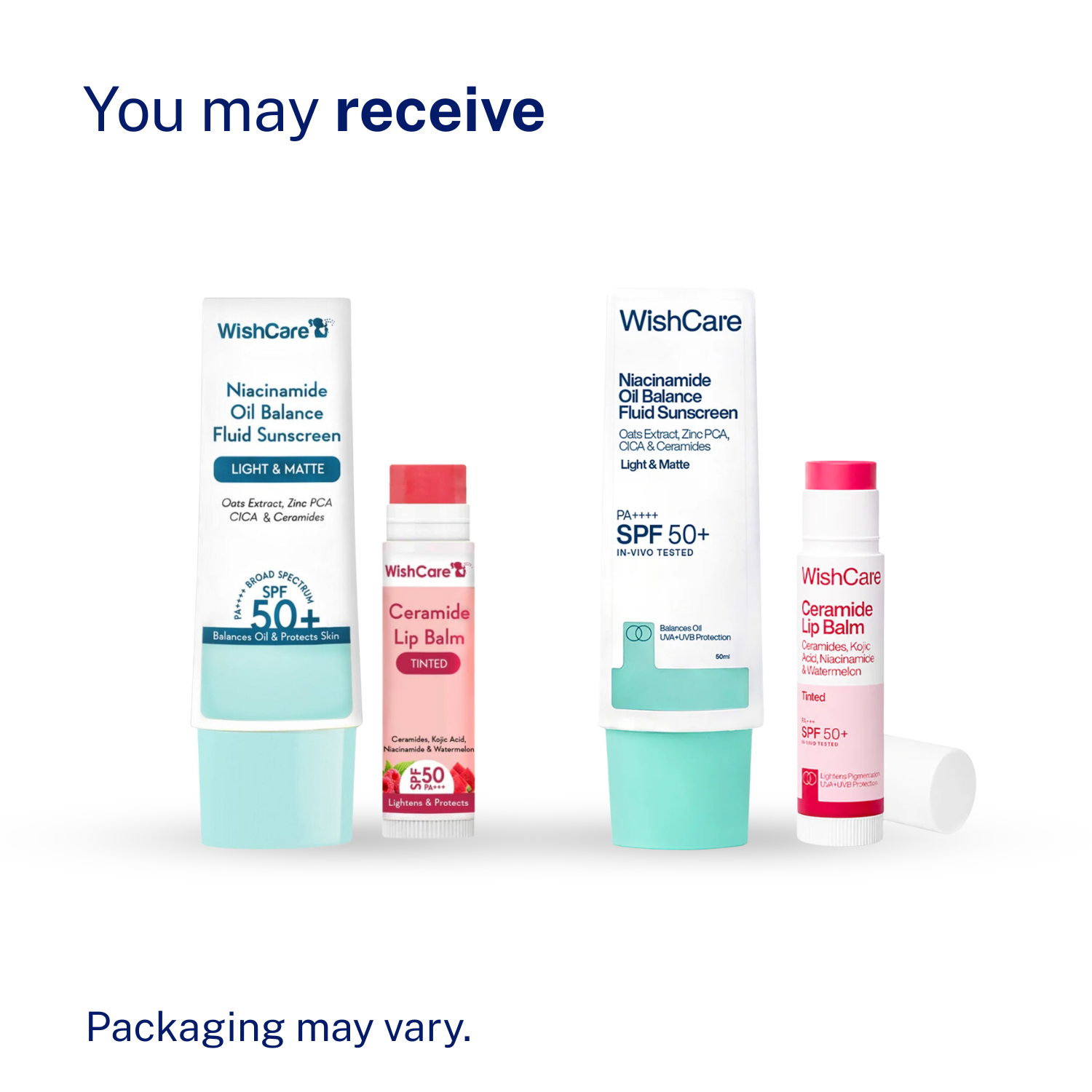 WishCare Sunscreen Duo For Face & Lips
